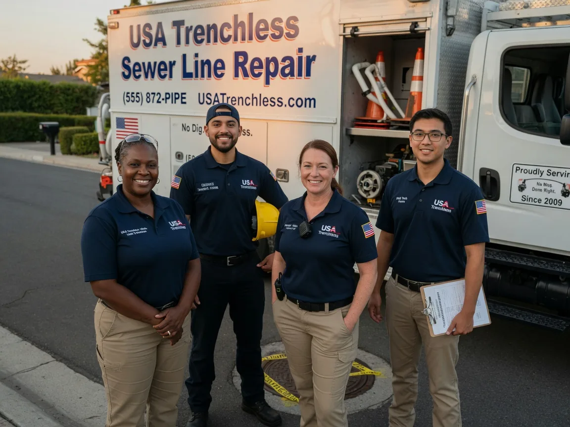 Sewer Line Repair company in Staples, TX